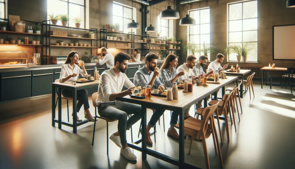 Advertência por Descumprimento de Horário de Almoço