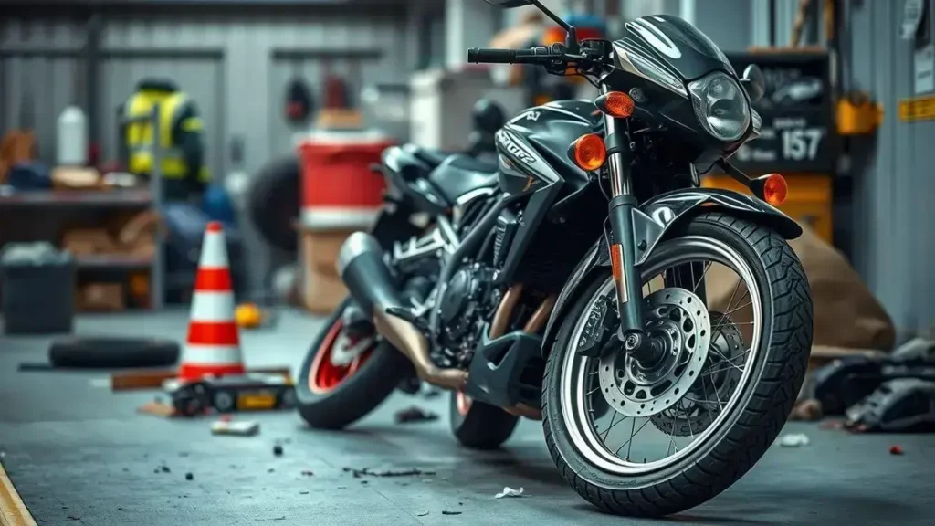 Sofri acidente de moto no trabalho: o que fazer a seguir para garantir seus direitos