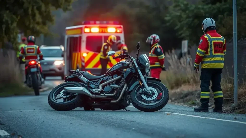 Sofri acidente de trabalho com moto: o que fazer e seus direitos